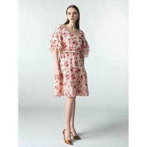Women‎ Dress Rabbit Designs Women's Floral Dress Sz 10